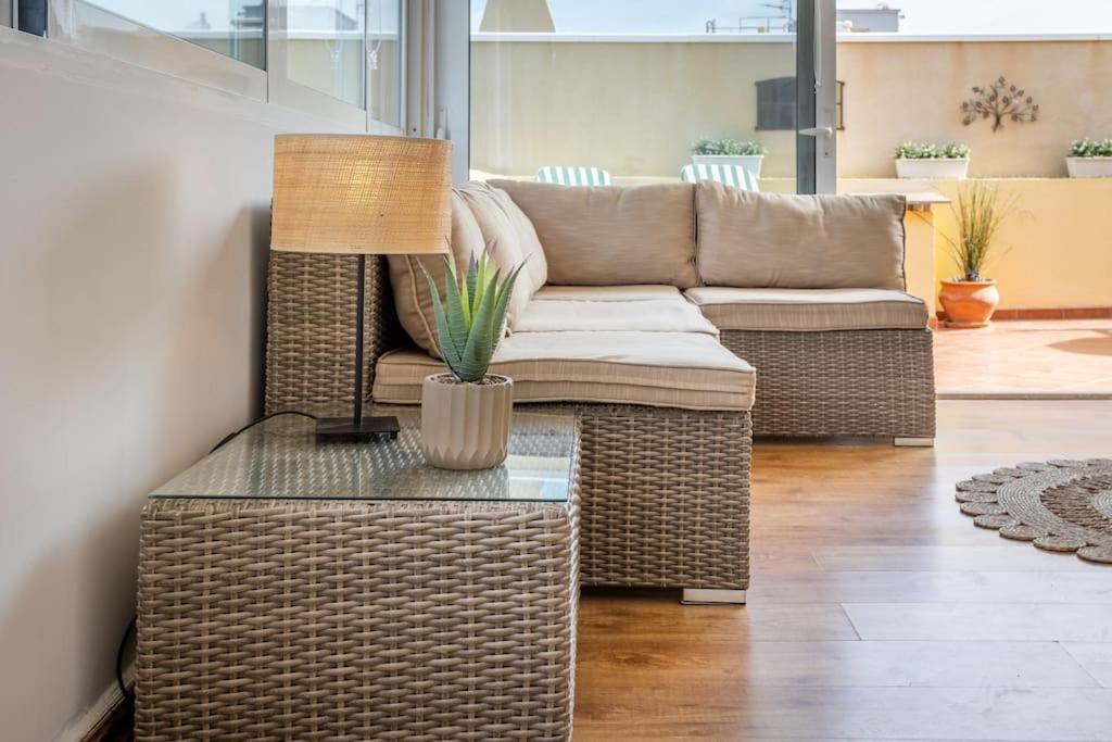 Fabuloso ático tranquilo con amplia terraza El Médano Exterior foto