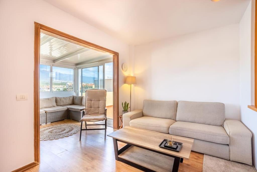 Fabuloso ático tranquilo con amplia terraza El Médano Exterior foto