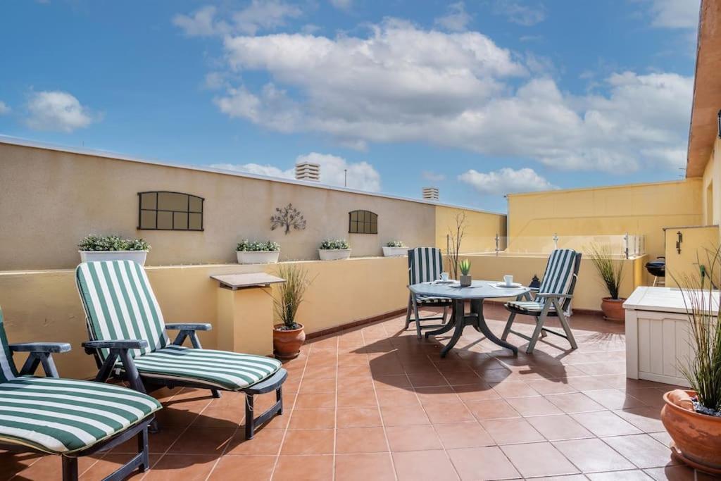 Fabuloso ático tranquilo con amplia terraza El Médano Exterior foto